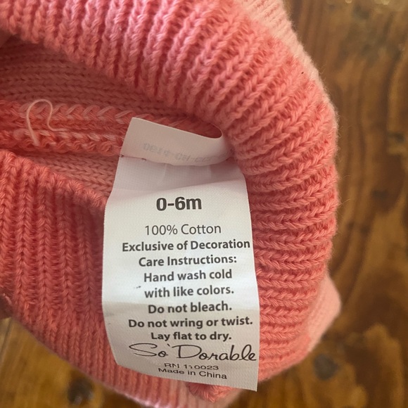 So Dorable 0-6 mths hat - Picture 3 of 3